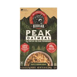 Peak Oatmeal Packets, Maple & Brown Sugar