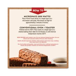 Protein-Packed French Toast Sticks, Buttermilk