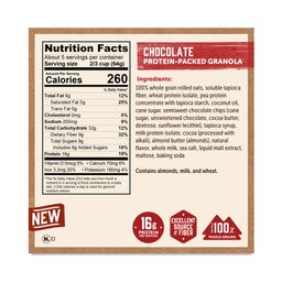 Protein Packed Granola, Chocolate