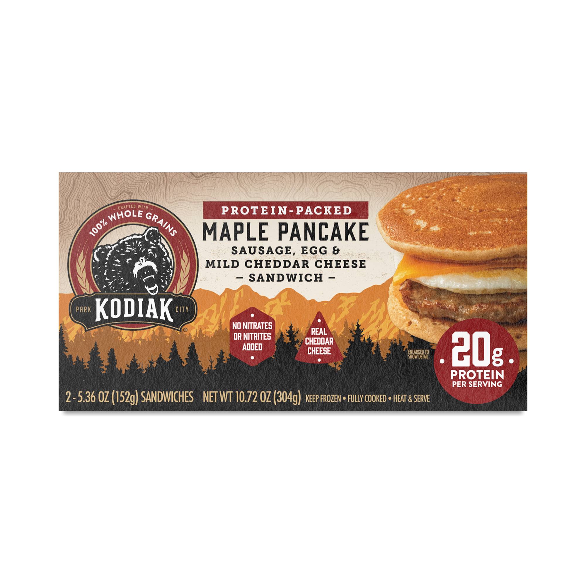 Breakfast Sandwich, Sausage & Cheddar Cheese