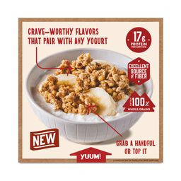 Protein Packed Granola, Cookie Butter