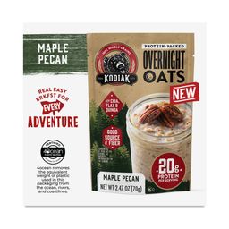 Protein-Packed Overnight Oats, Maple Pecan