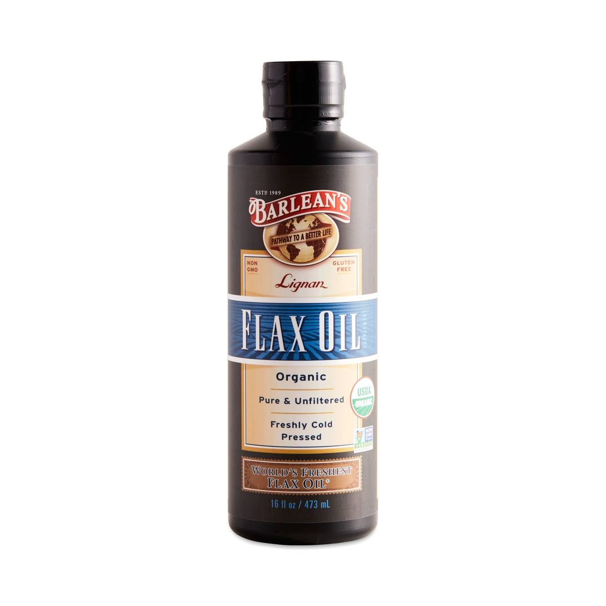Lignan Flax Oil by Barlean's Thrive Market