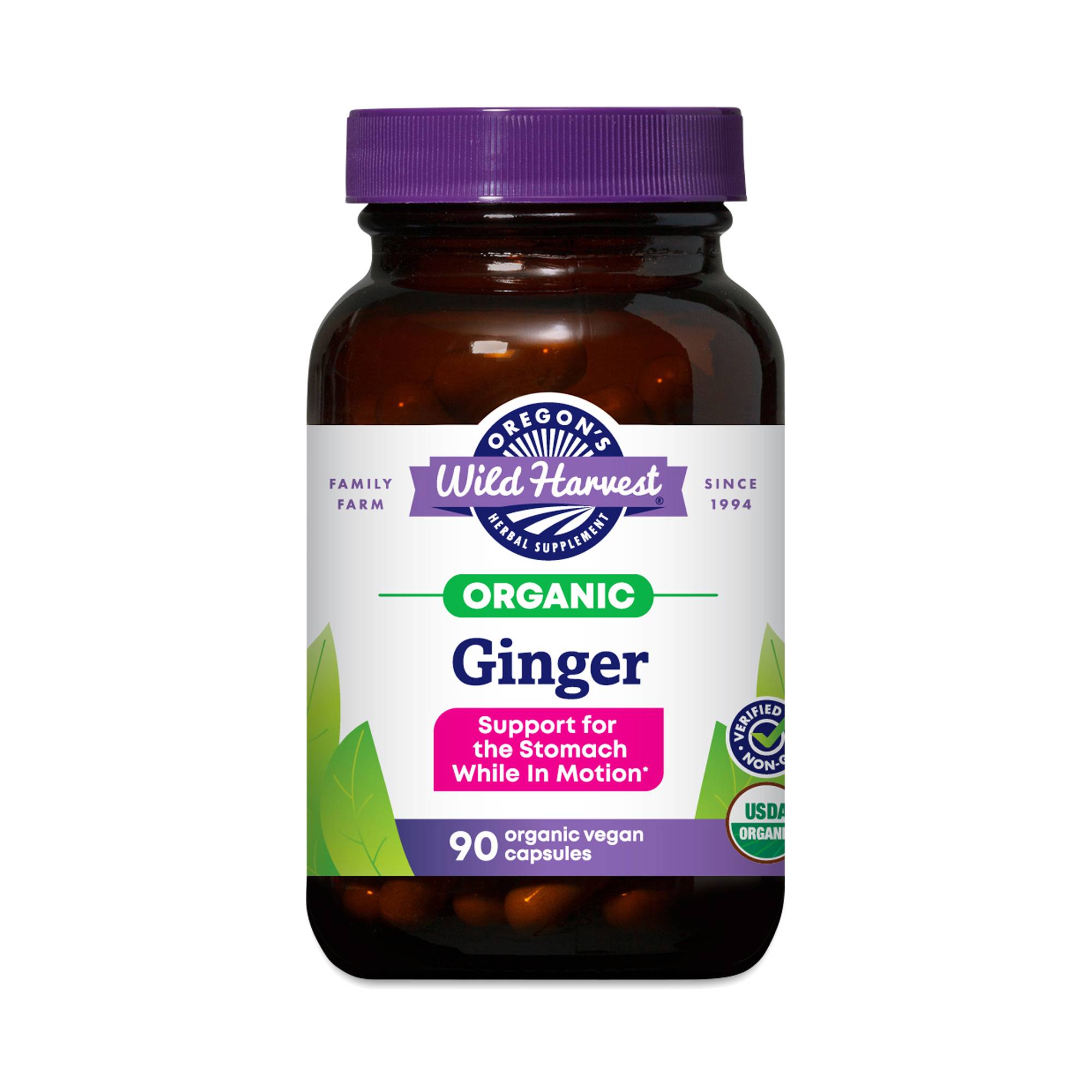 Organic Ginger Capsules
