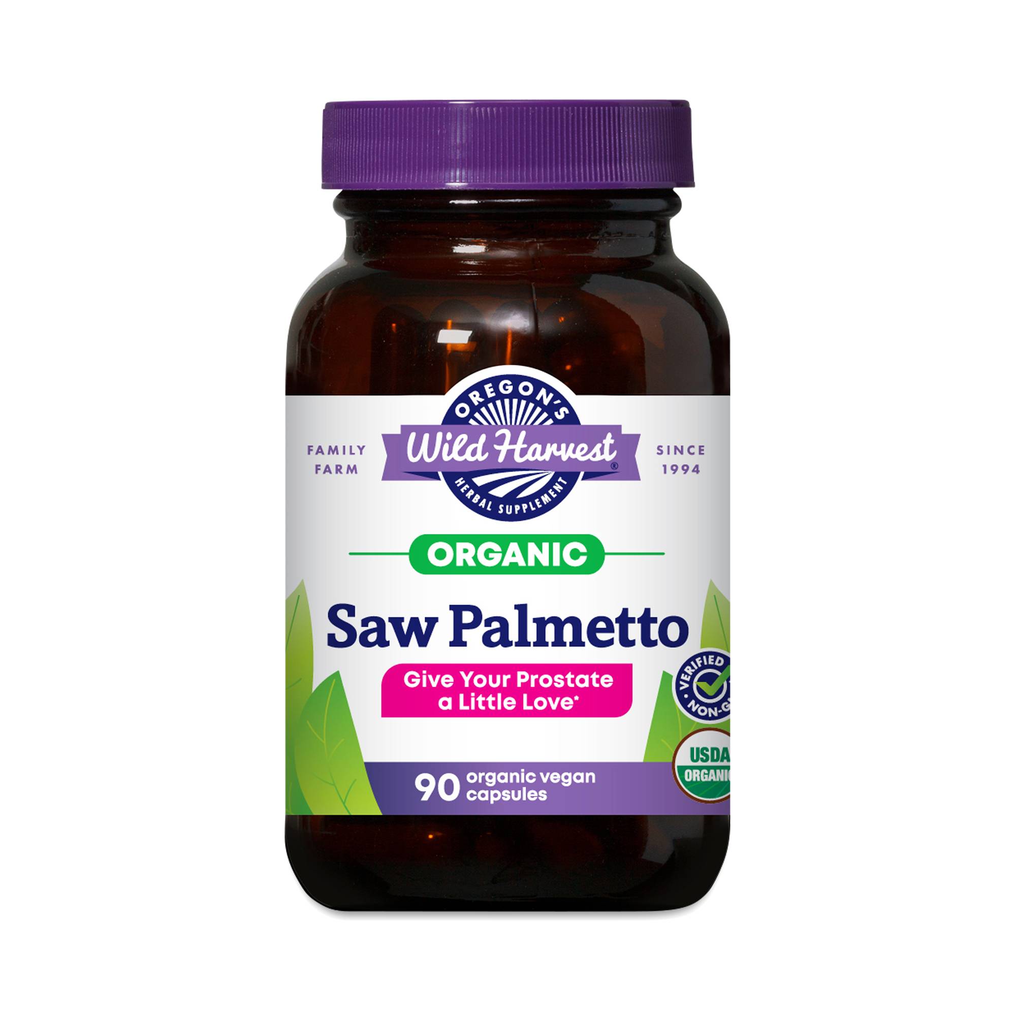 Organic Saw Palmetto Capsules