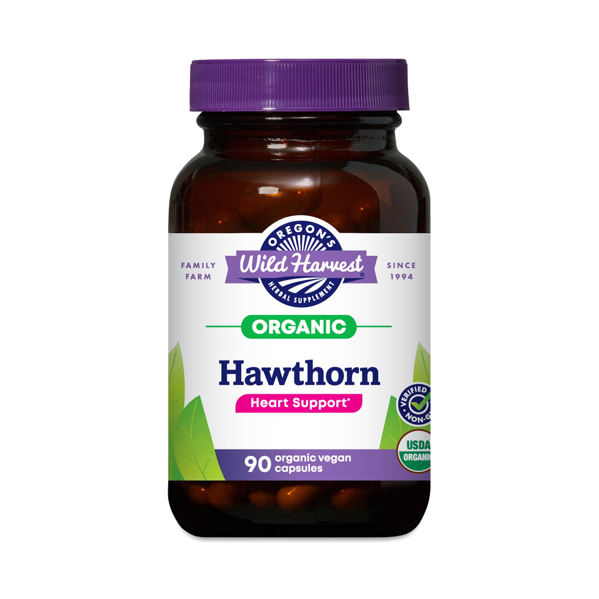 Organic Hawthorn Capsules