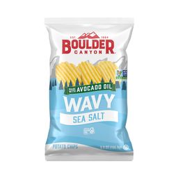 Wavy Potato Chips, Sea Salt, Avocado Oil