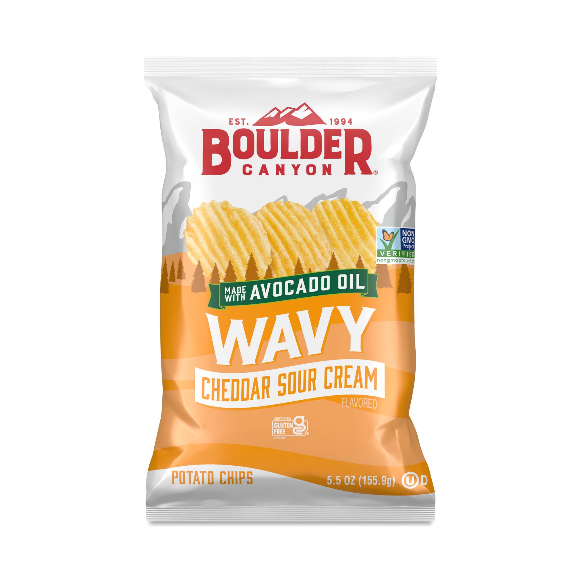 Wavy Potato Chips, Cheddar Sour Cream, Avocado Oil