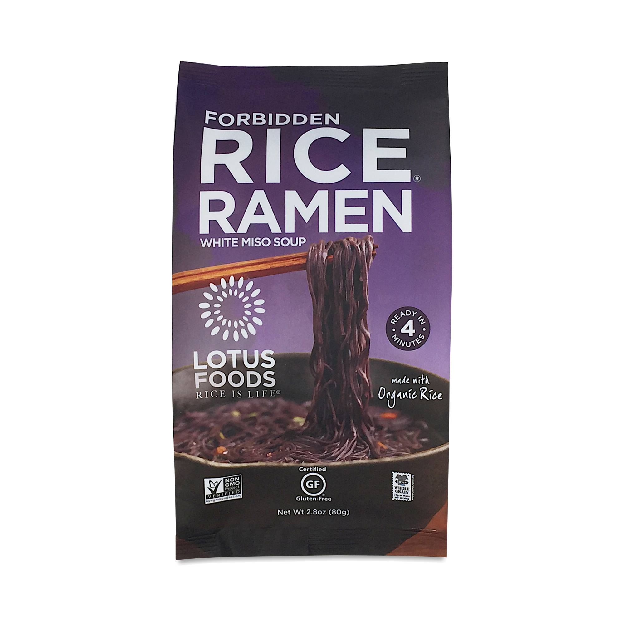 Forbidden Rice® Ramen with White Miso Soup