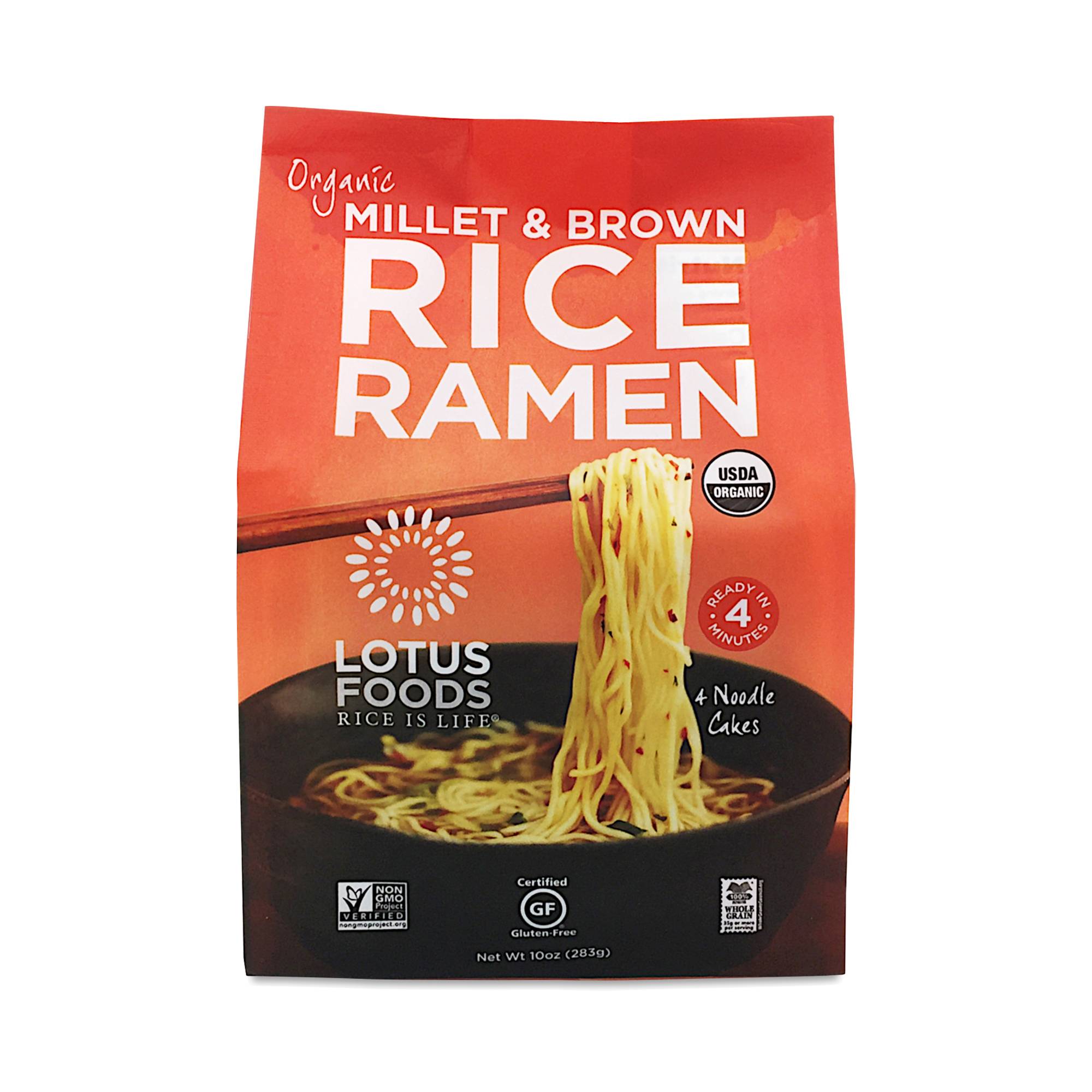 Organic Millet & Brown Rice Ramen 4-pack