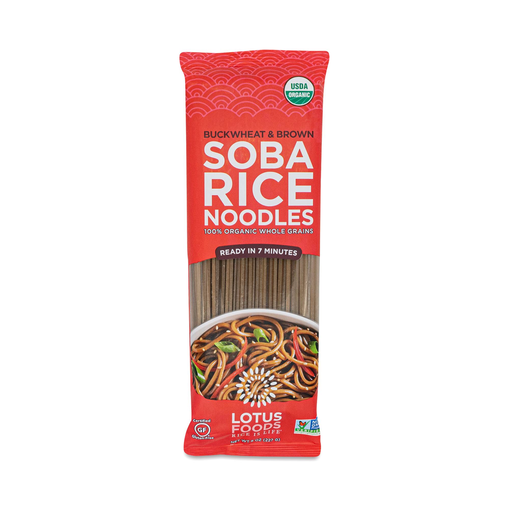 Organic Buckwheat & Brown Soba Rice Noodles