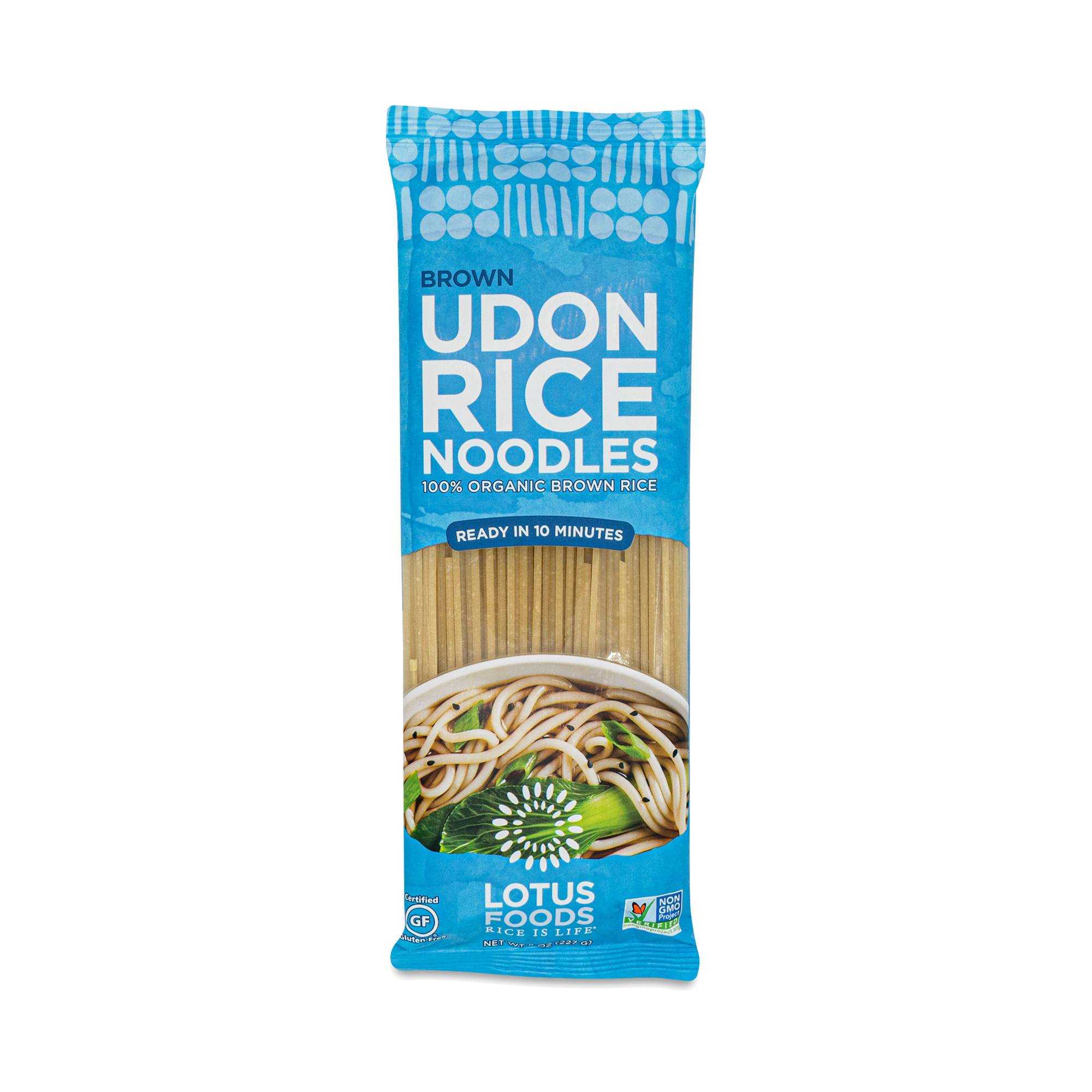 Organic Brown Udon Rice Noodles