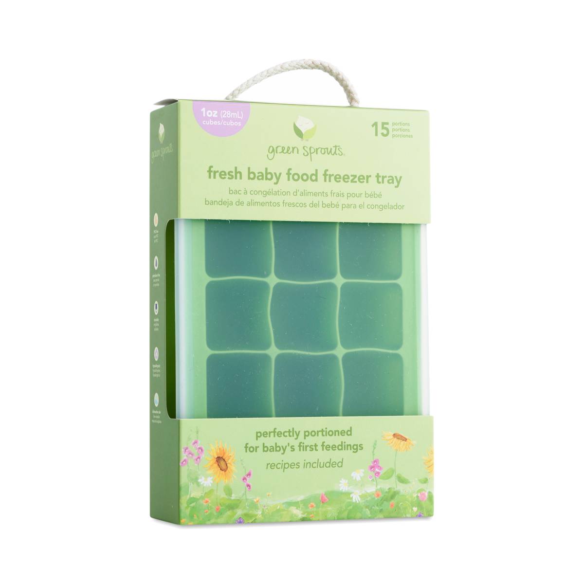 Green Sprouts Green Freezer Tray Thrive Market