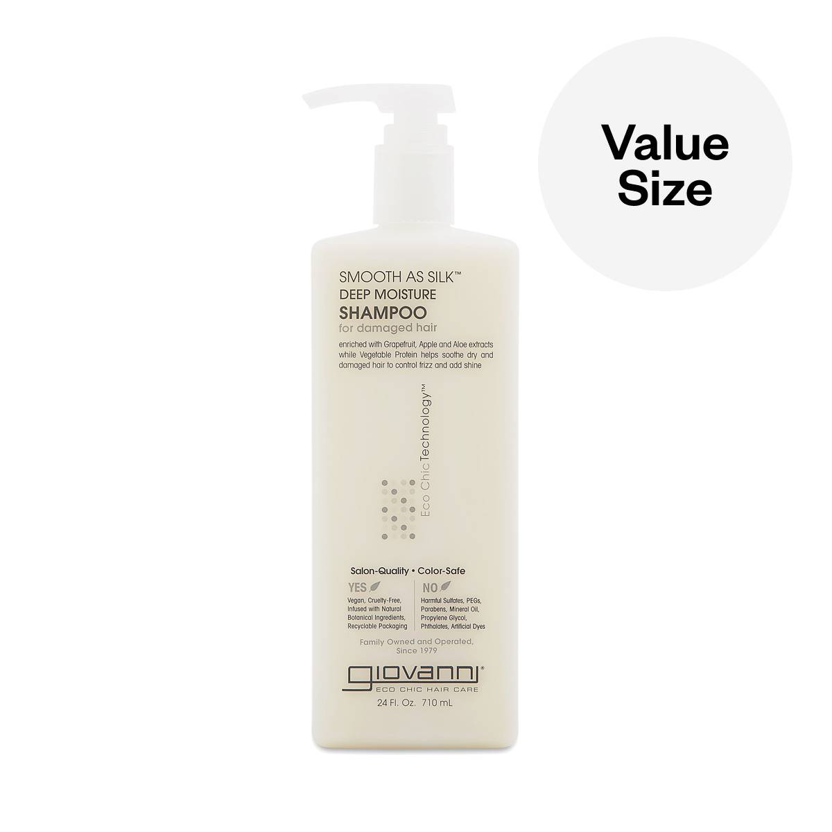 Smooth As Silk Deep Moisture Shampoo, Value Size