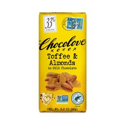 Toffee & Almonds Milk Chocolate Bar