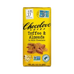 Toffee & Almonds Milk Chocolate Bar