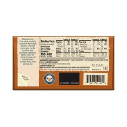 Almonds & Sea Salt Dark Chocolate Bar, 55% Cocoa