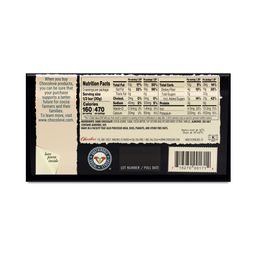 Almonds & Sea Salt Strong Dark Chocolate Bar, 70% Cocoa