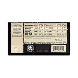 Almonds & Sea Salt Strong Dark Chocolate Bar, 70% Cocoa