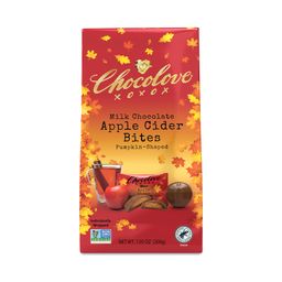 Milk Chocolate Apple Cider Bites, Pumpkin-Shaped