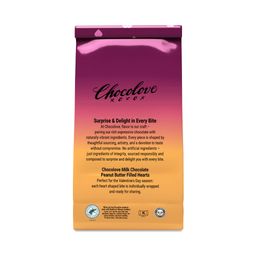 Peanut Butter Filled Milk Chocolate Hearts