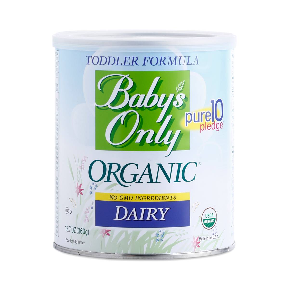Dairy Toddler Formula by Baby's Only Organic Thrive Market