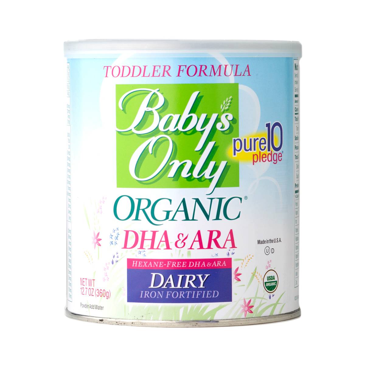 Dairy Toddler Formula w/ DHA & ARA Thrive Market