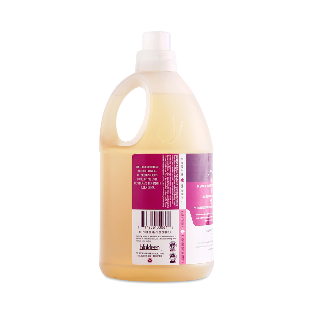 Citrus Laundry Liquid by Biokleen Thrive Market