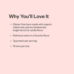 Luna Bars, Mash Ups, LemonZest & Blueberry