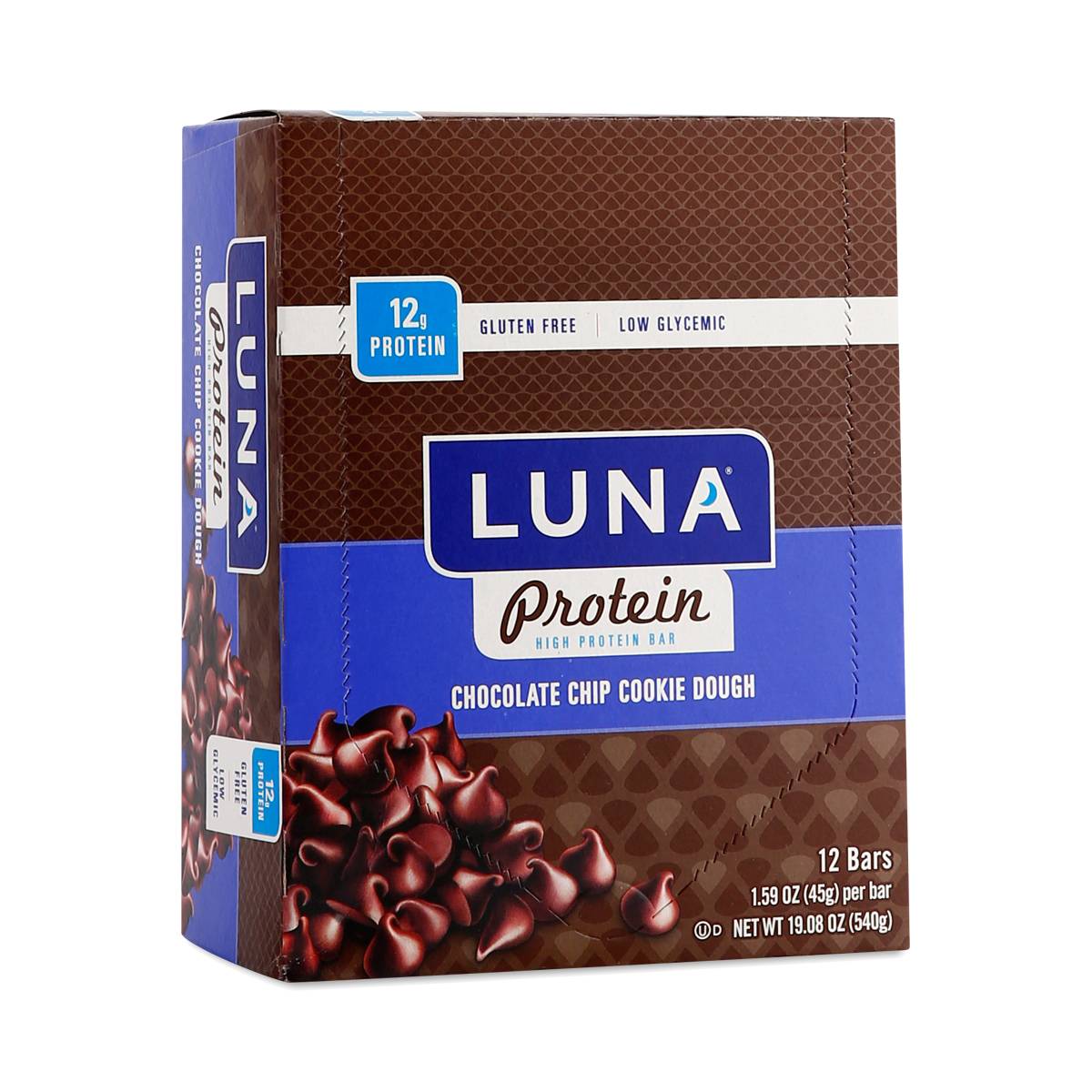 Chocolate Chip Cookie Dough Luna Protein Bars Thrive Market