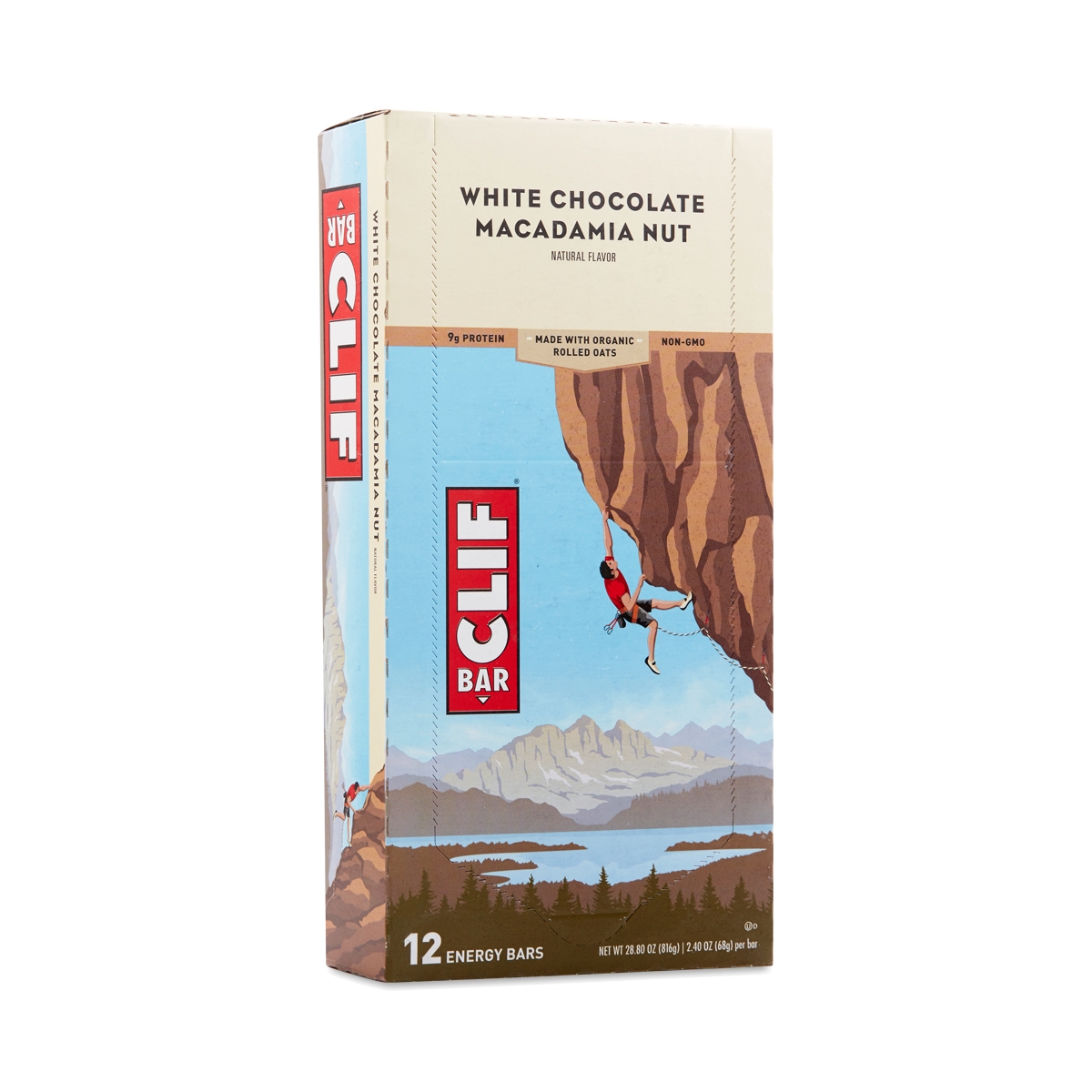 White Chocolate Macadamia Nut Bars by Clif Bar Thrive Market