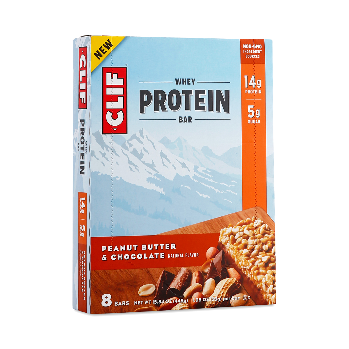 Peanut Butter Chocolate Whey Protein Bars by Clif Bar Thrive Market
