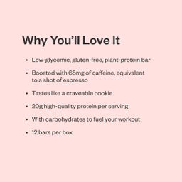 Builders Protein & Caffeine Bars, Chocolate Chip Cookie Dough