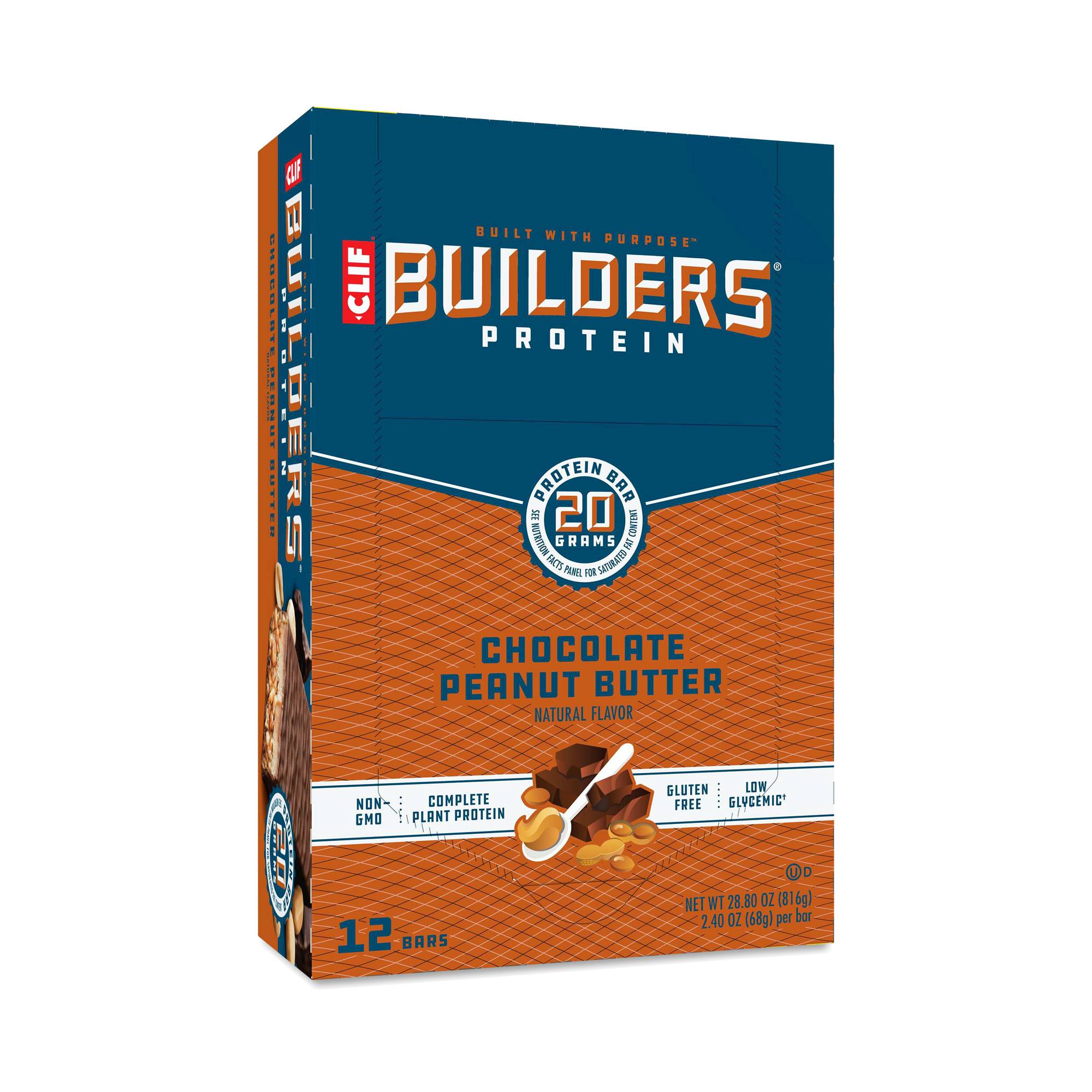 Builders Protein Bars, Chocolate Peanut Butter