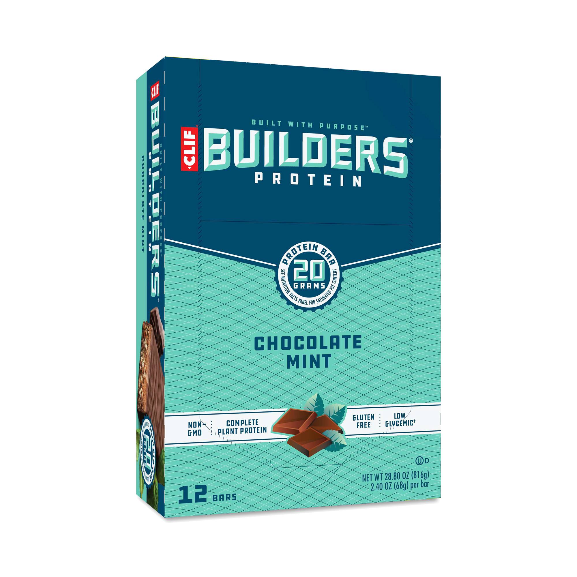 Builders Protein Bars, Chocolate Mint