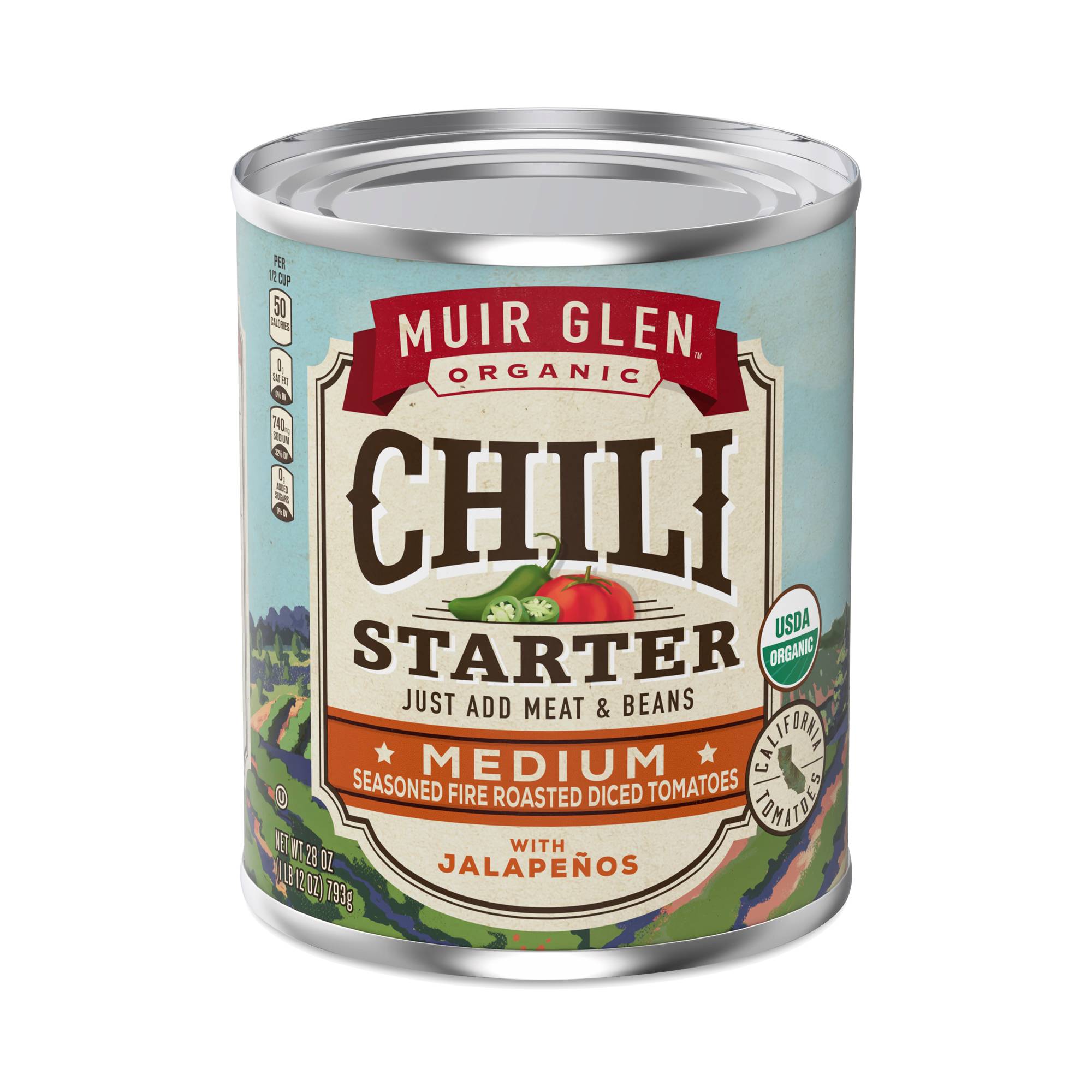 Organic Chili Starter with Jalapenos, Medium