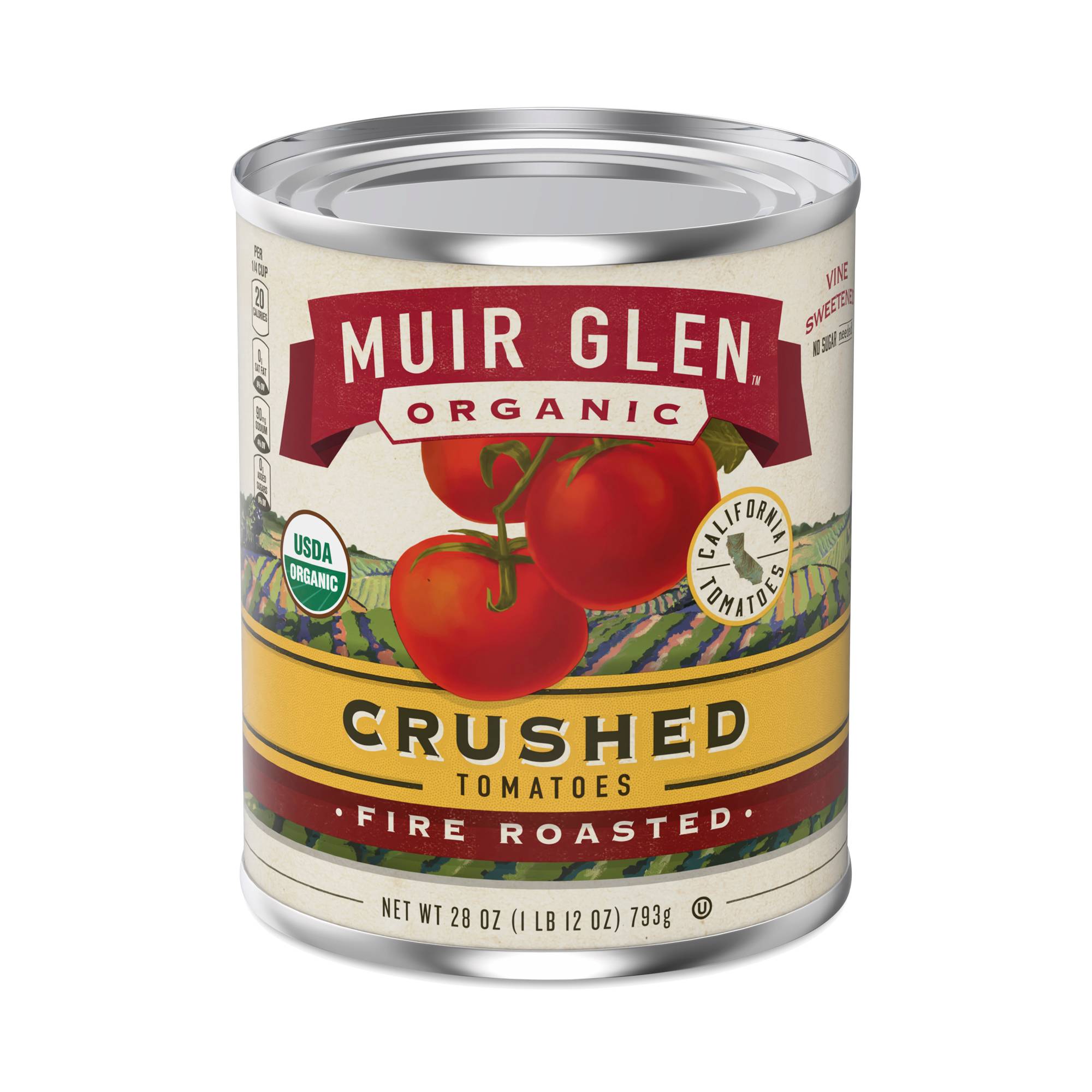 Organic Crushed Fire Roasted Tomatoes