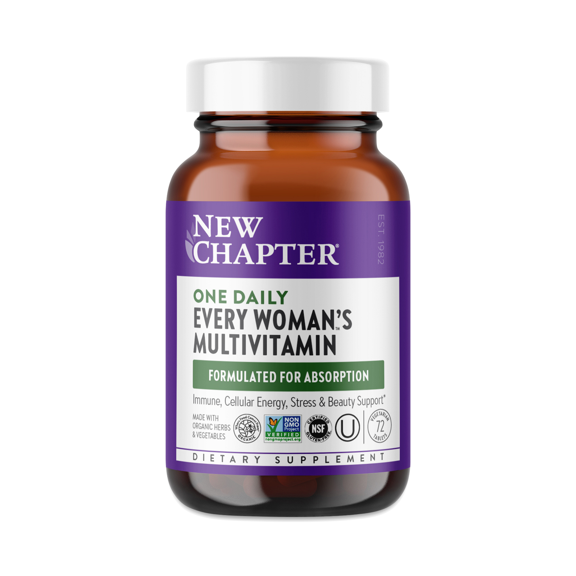 New Chapter Every Woman’s One Daily Multivitamin 72 tablets