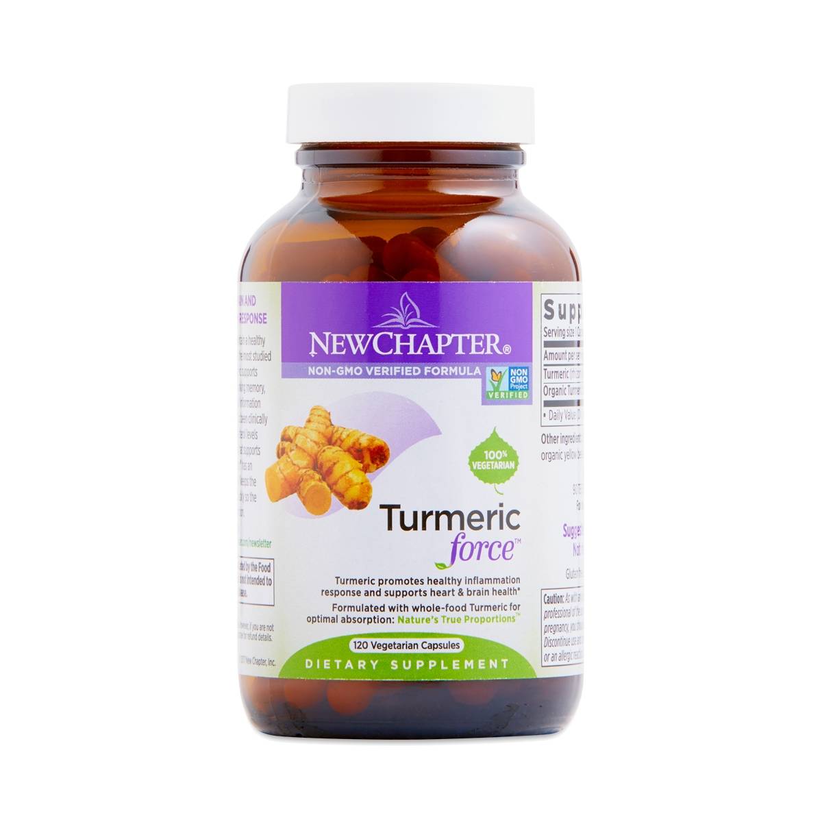 Turmeric Force Supplement by New Chapter Thrive Market