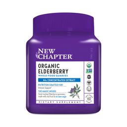 Organic Elderberry Whole-Food Gummies