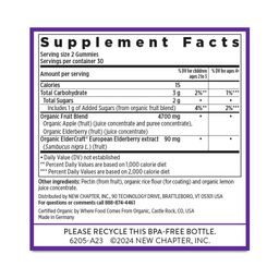 Organic Elderberry Whole-Food Gummies