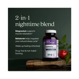 Magnesium + Plant-Based Melatonin