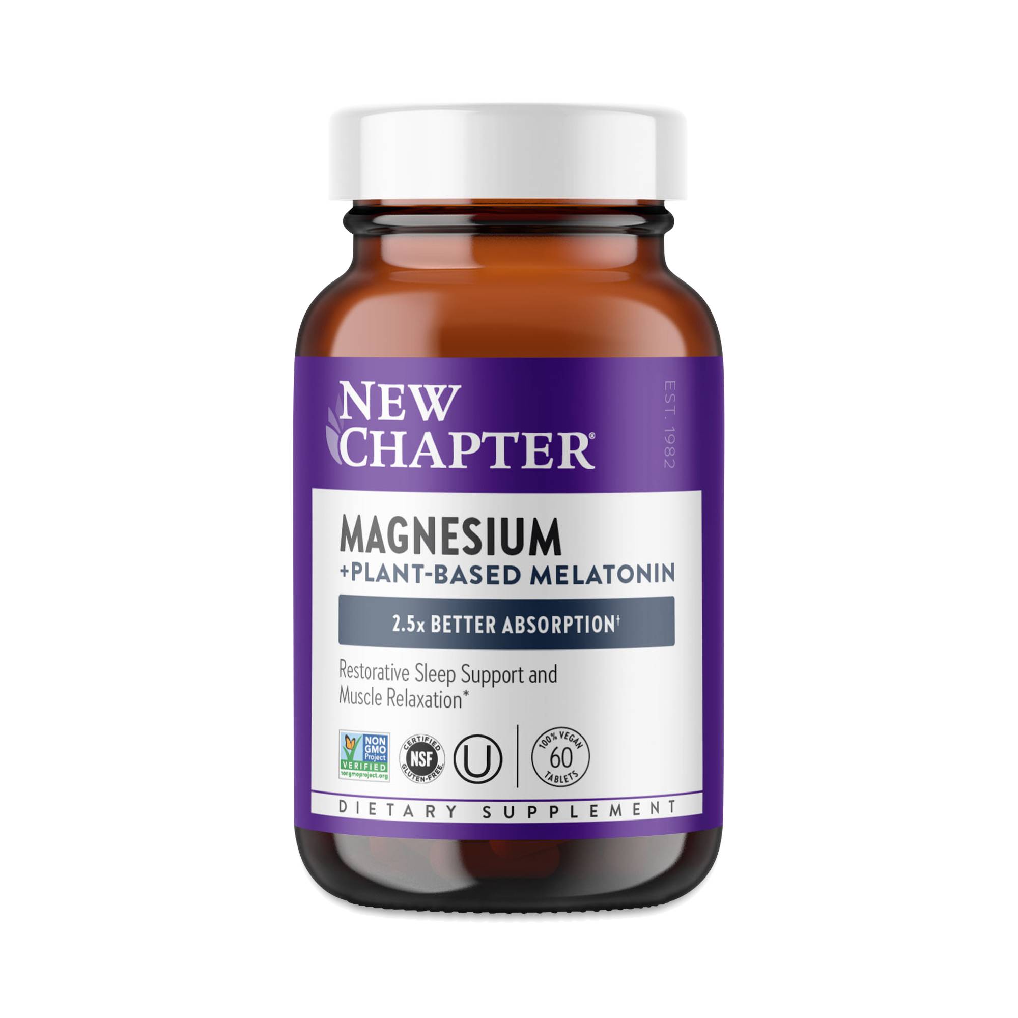 Magnesium + Plant-Based Melatonin