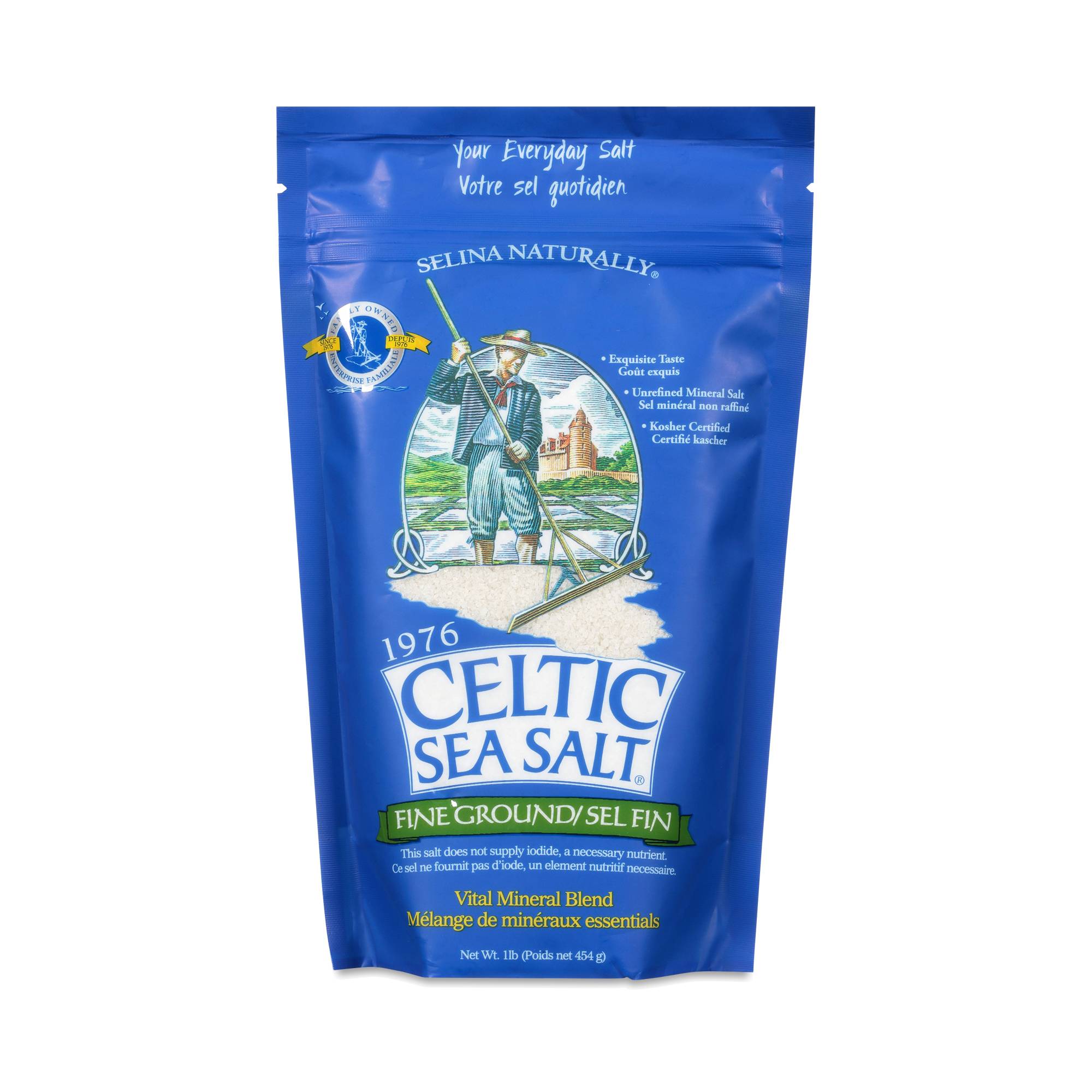 Celtic Sea Salt, Fine Ground