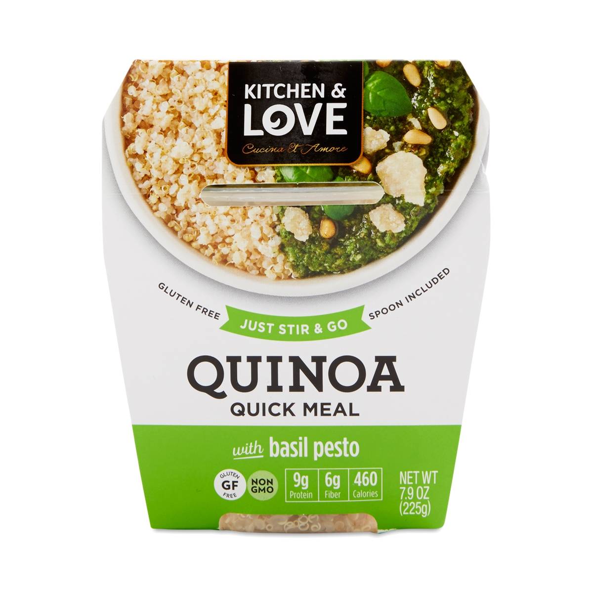 Basil Pesto Quinoa Quick Meals