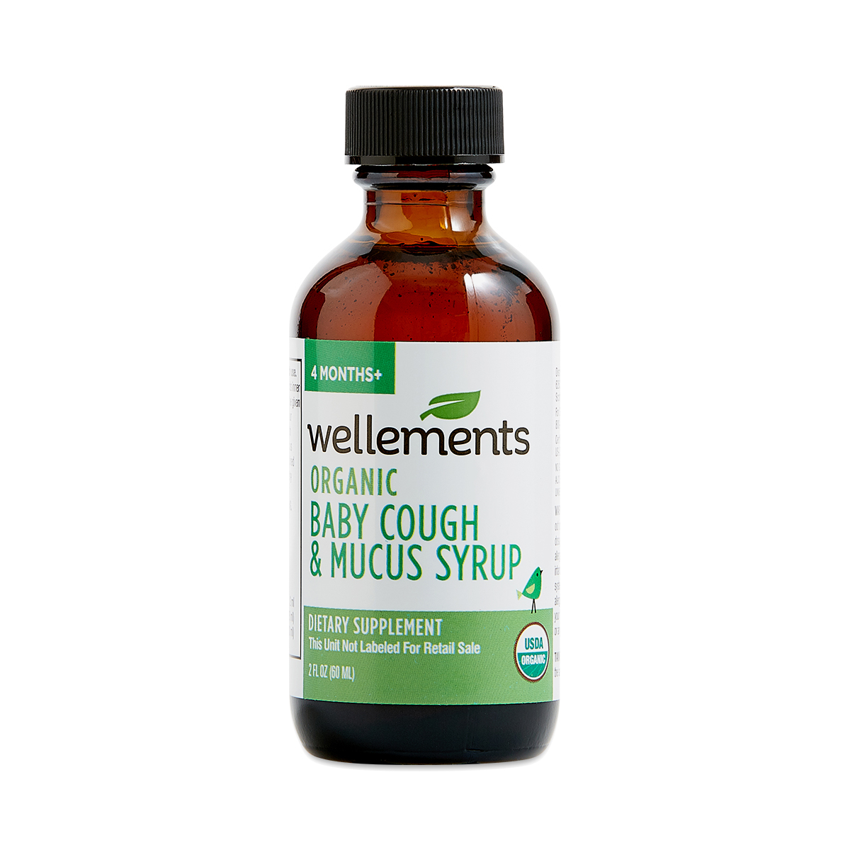 Wellements Organic Baby Cough & Mucus Syrup Thrive Market