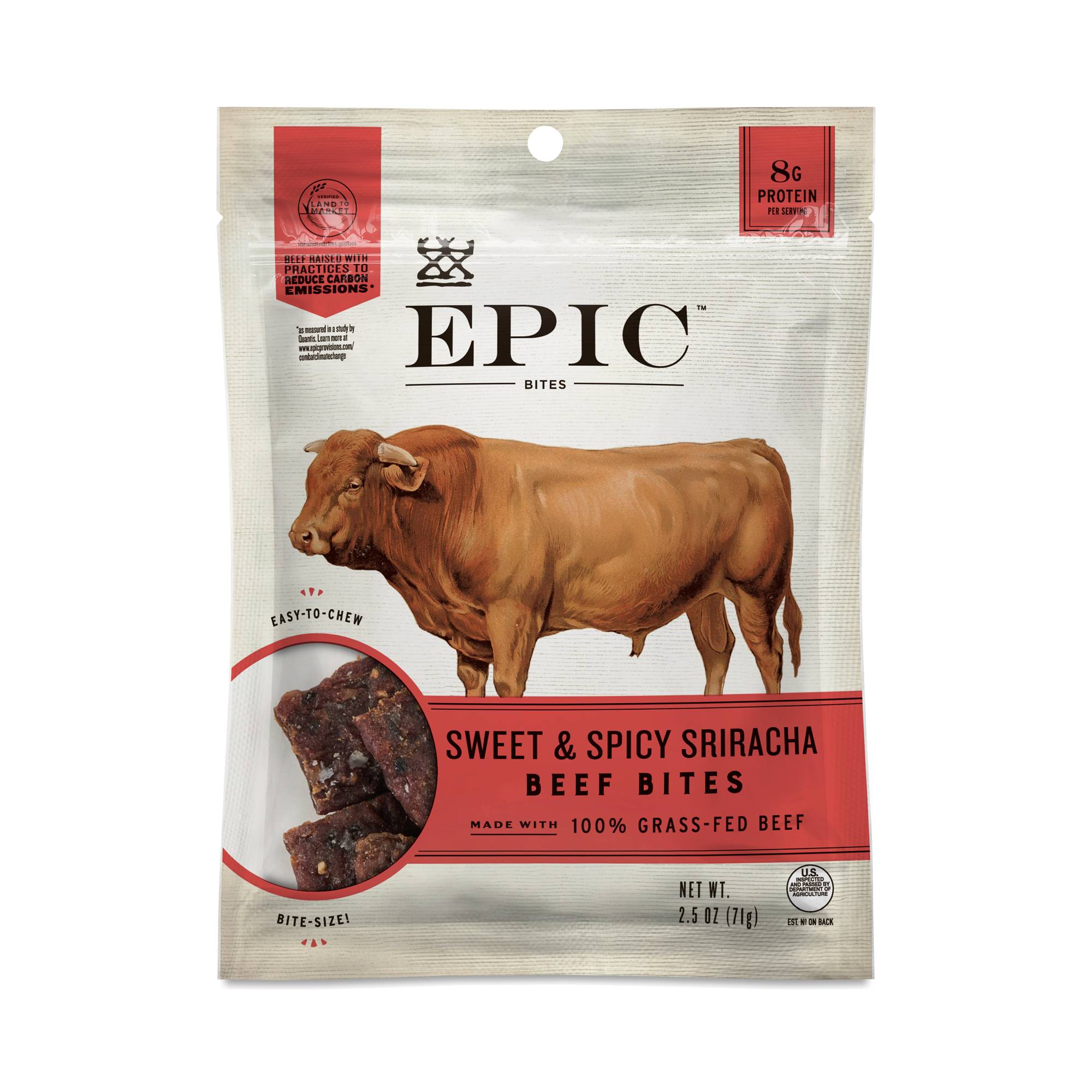 Sweet & Spicy Sriracha Tender Beef Bites