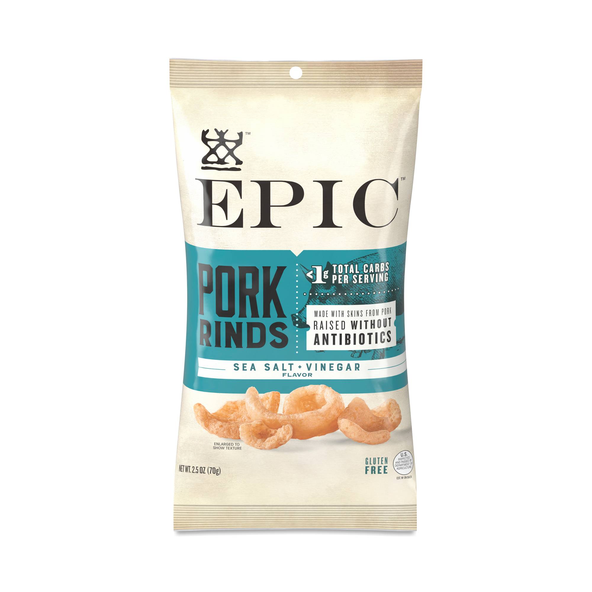 Pork Rinds, Sea Salt & Vinegar