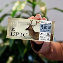Venison Bar, Sea Salt & Pepper
