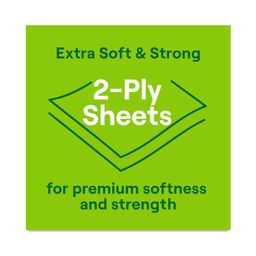 Toilet Paper Bath Tissue, 100% Recycled Paper